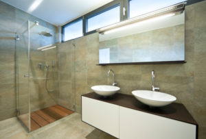 bathroom mirror
